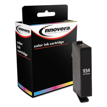 Innovera® Remanufactured Black Ink, Replacement For Hp 934 (c2p19an), 400 Page-yield freeshipping - TVN Wholesale